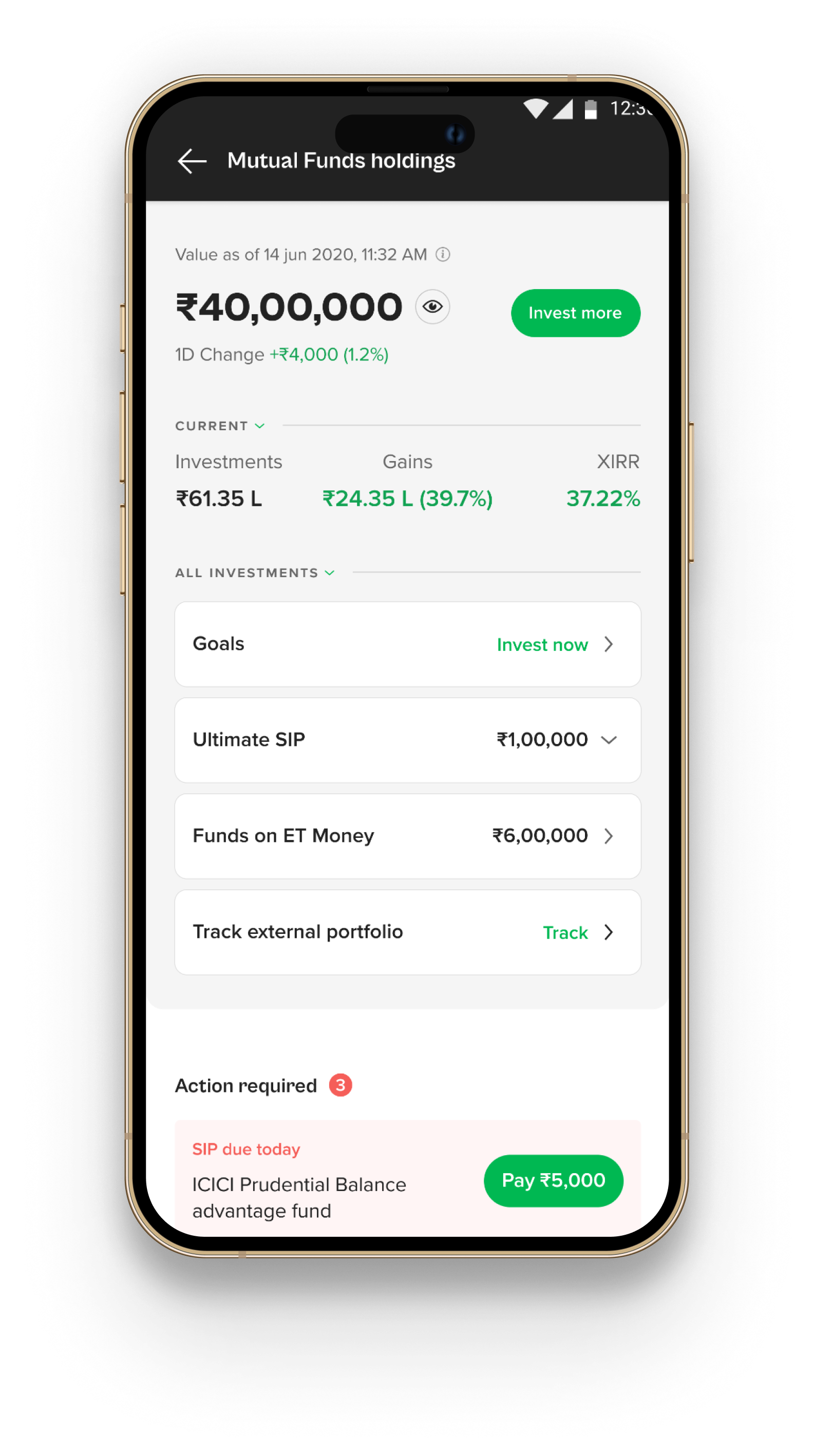 Phase 1 — unified dashboard